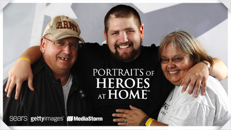 Portraits of Heroes at Home