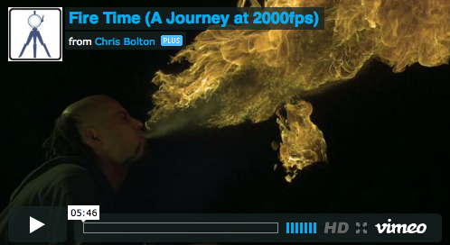 You are currently viewing Worth Watching #79: Fire Time (A Journey at 2000fps)