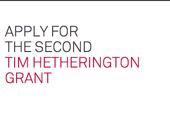 Read more about the article Applications Open: Tim Hetherington Grant
