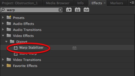 Read more about the article MediaStorm Guide to the Warp Stabilizer Effect in Adobe Premiere Pro
