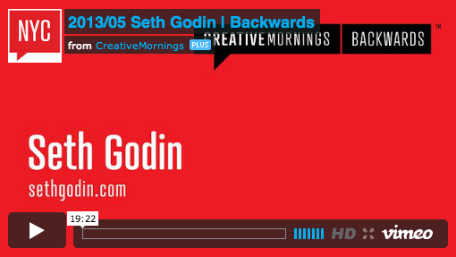 You are currently viewing Worth Watching #116: Seth Godin | Backwards