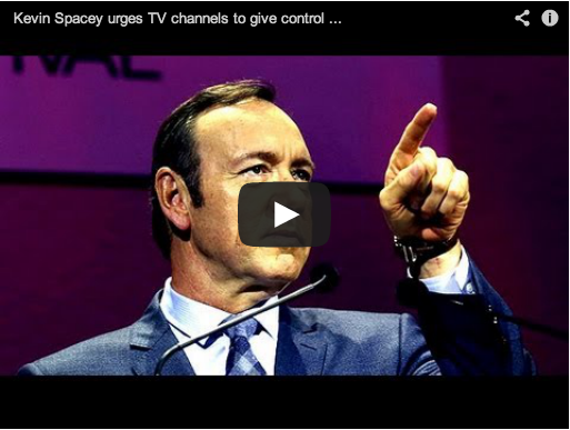 Read more about the article Worth Watching #129: Kevin Spacey urges TV channels to give control to viewers