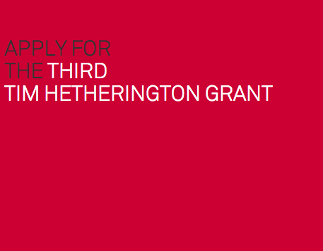 You are currently viewing Tim Hetherington Grant Calls for Applications